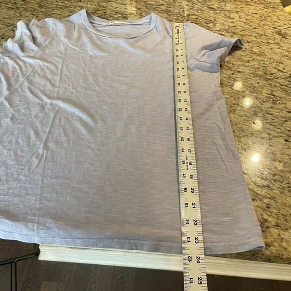Marine Layer Top Womens Size Medium Blue Crewneck T Shirt Cotton Modal - Picture 8 of 8